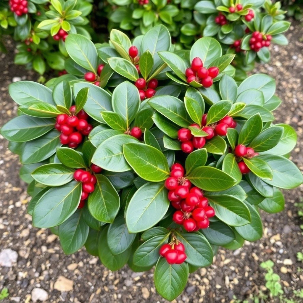Aucuba japonica ‘Rozannie’