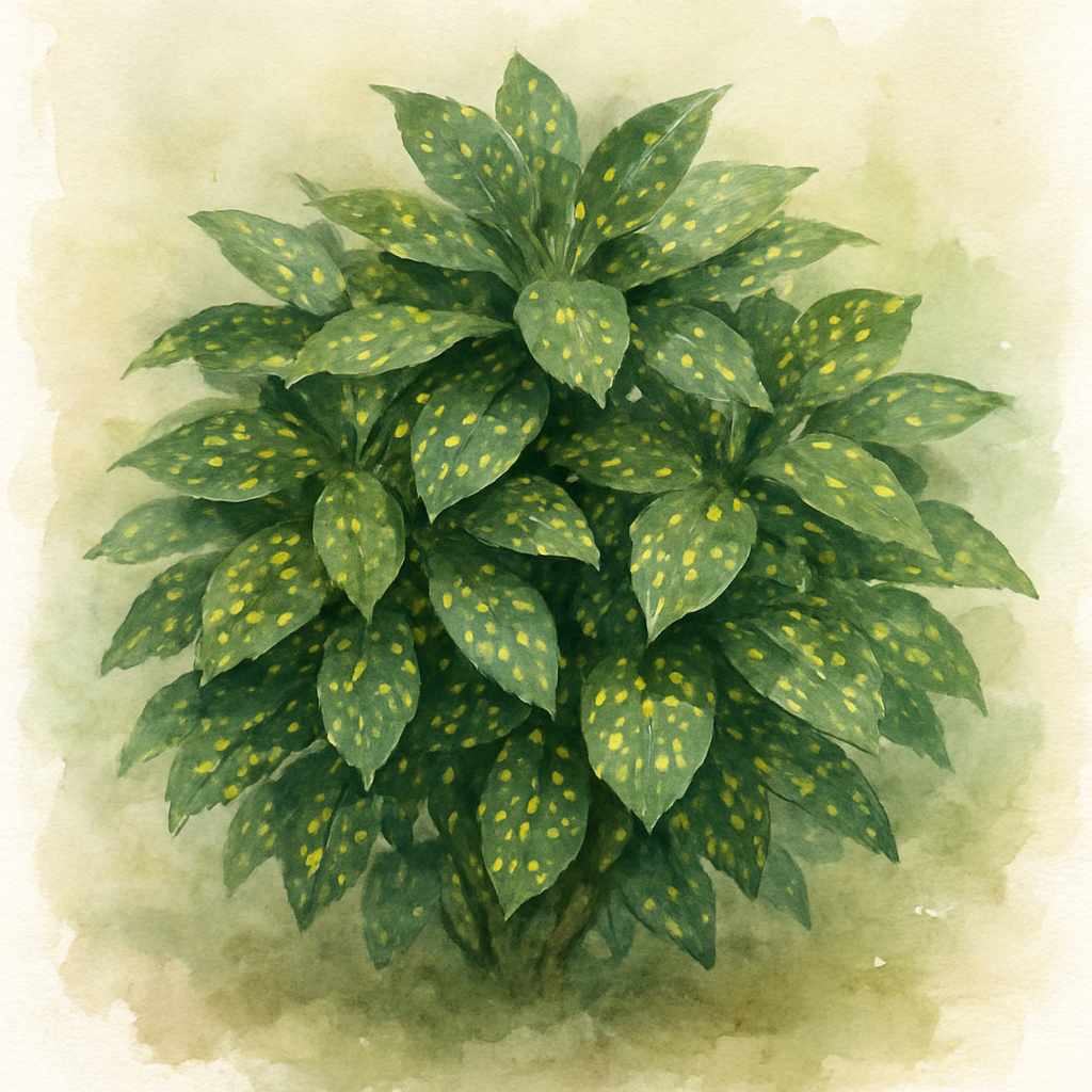 Aucuba japonica ‘Variegata’