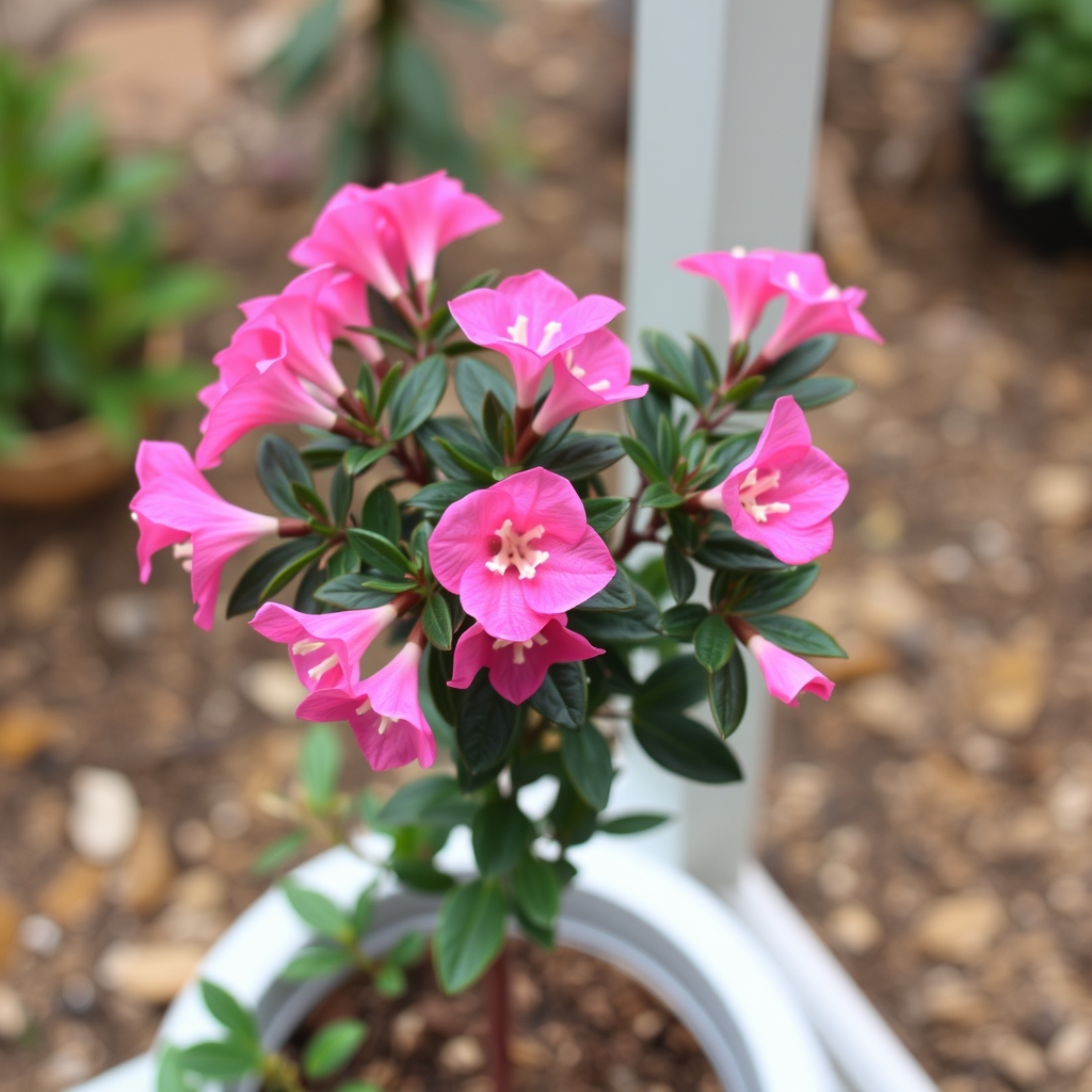 Artificial Azalea & Balcony
