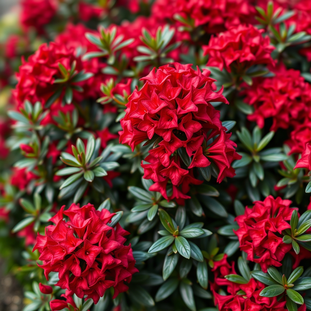Flowering Azalea | Red