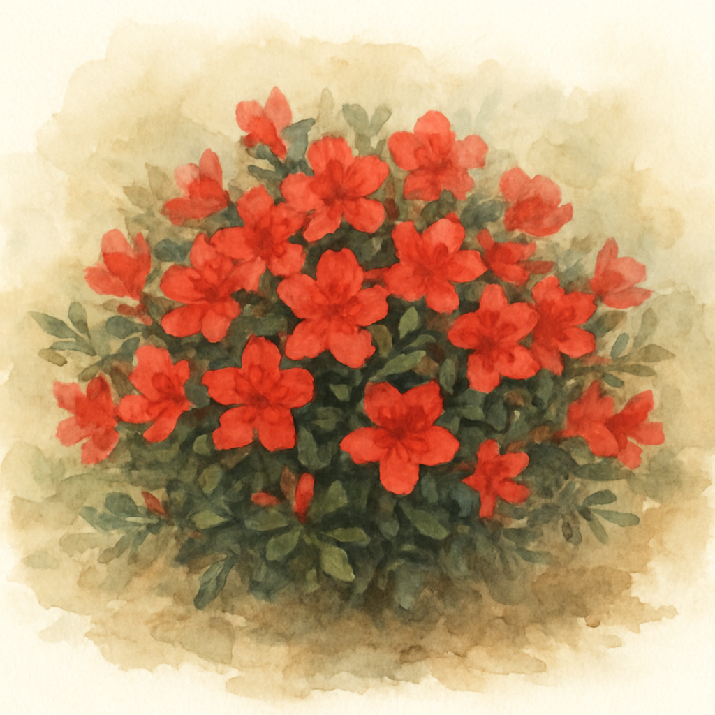 Azalea (Flowering Red)