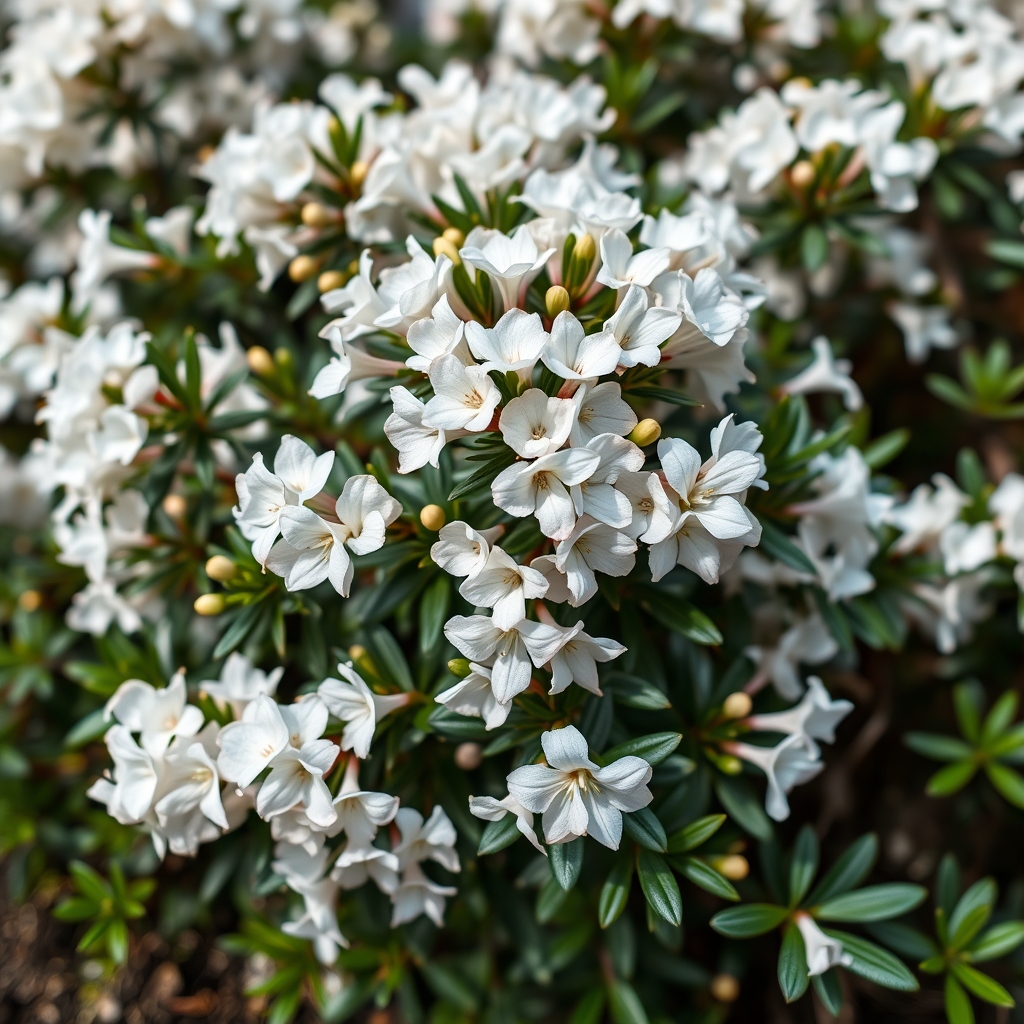 Flowering Azalea | White