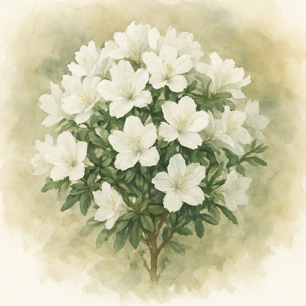 Azalea (Flowering White)