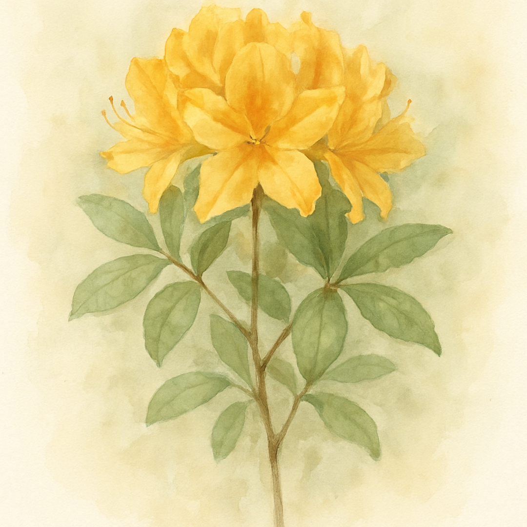 Azalea Mollis Golden Topaz