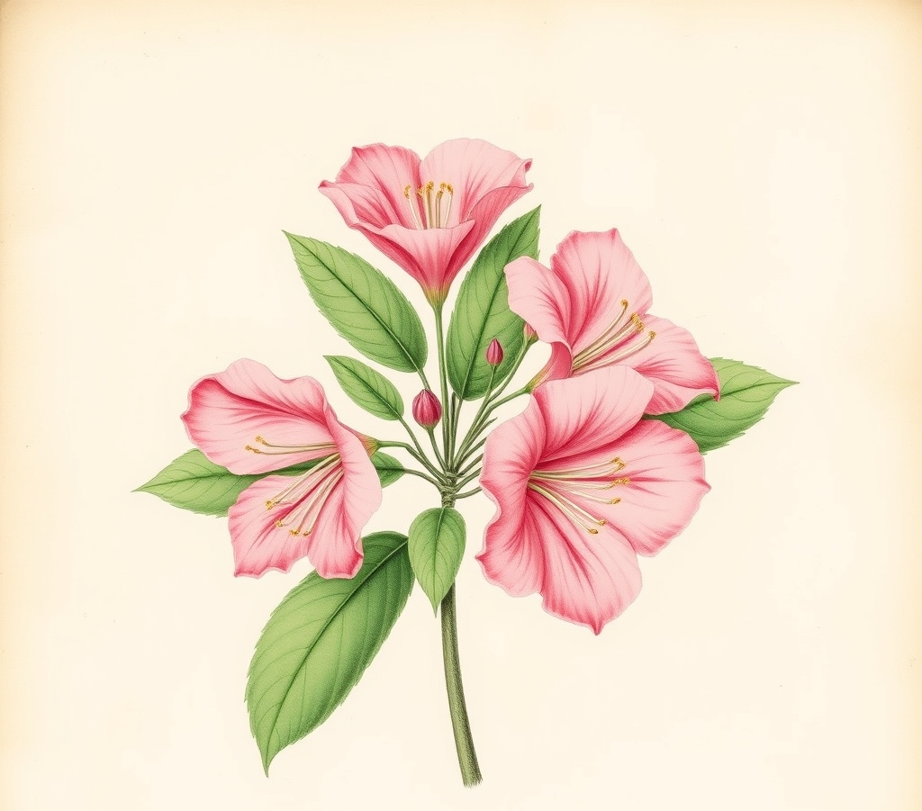 Azalea mollis 'Jolie Madame' Deciduous Azalea