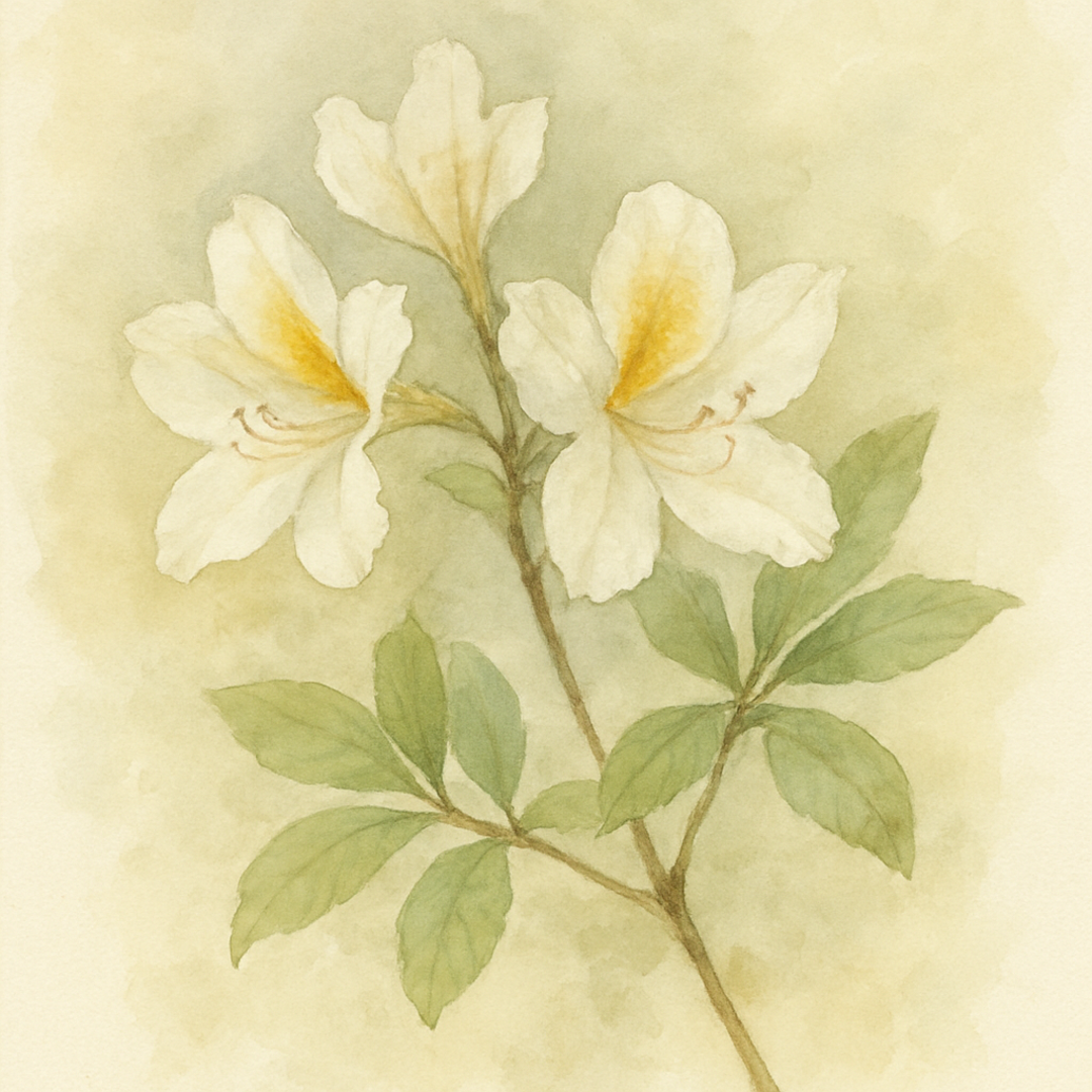 Azalea mollis 'Whitethroat' Deciduous Azalea