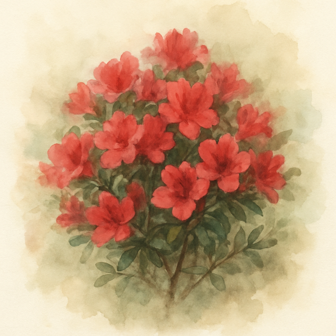 Red Azalea &