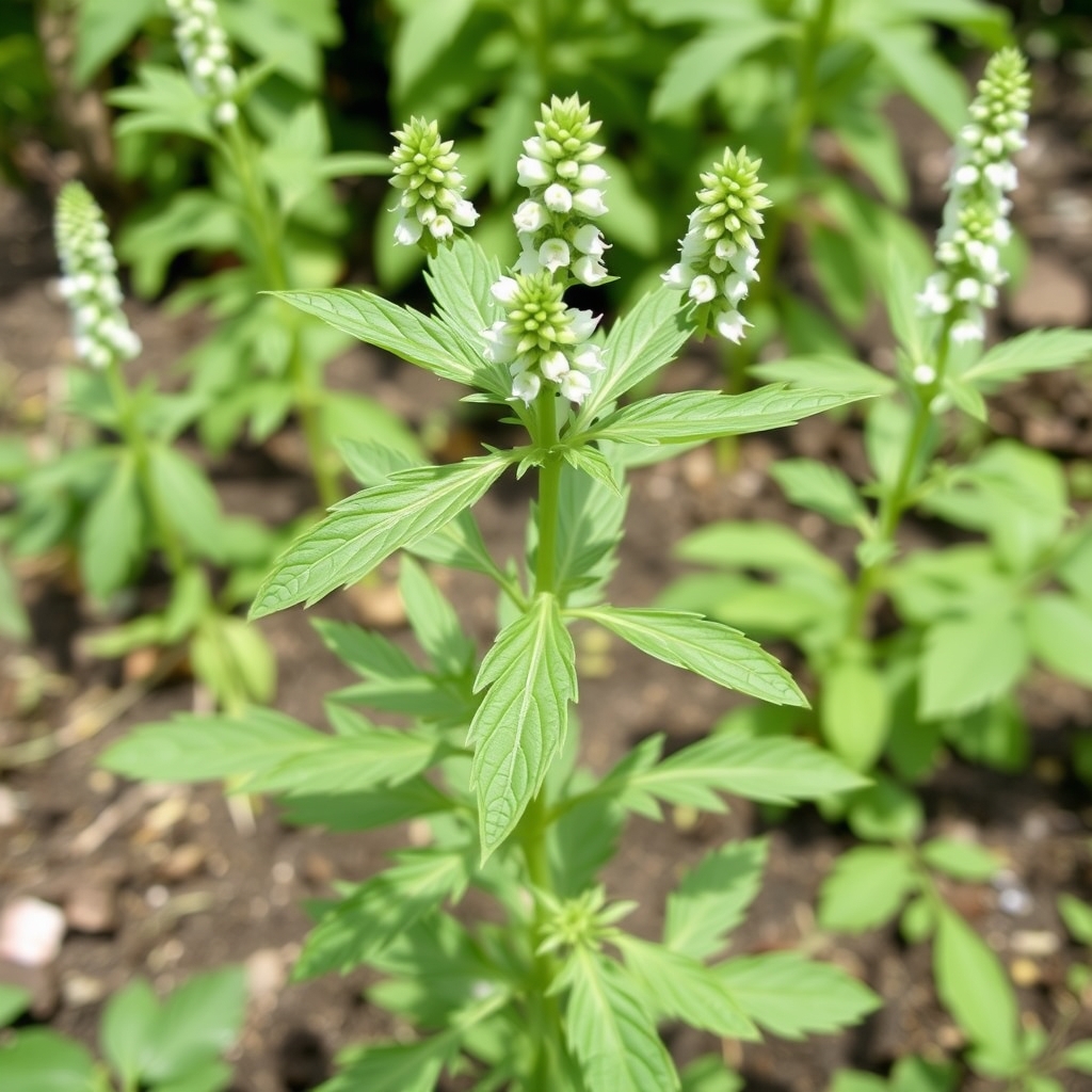 Basil: Spicy Sabre (Ocimum basilicum ‘Spicy sabre’)