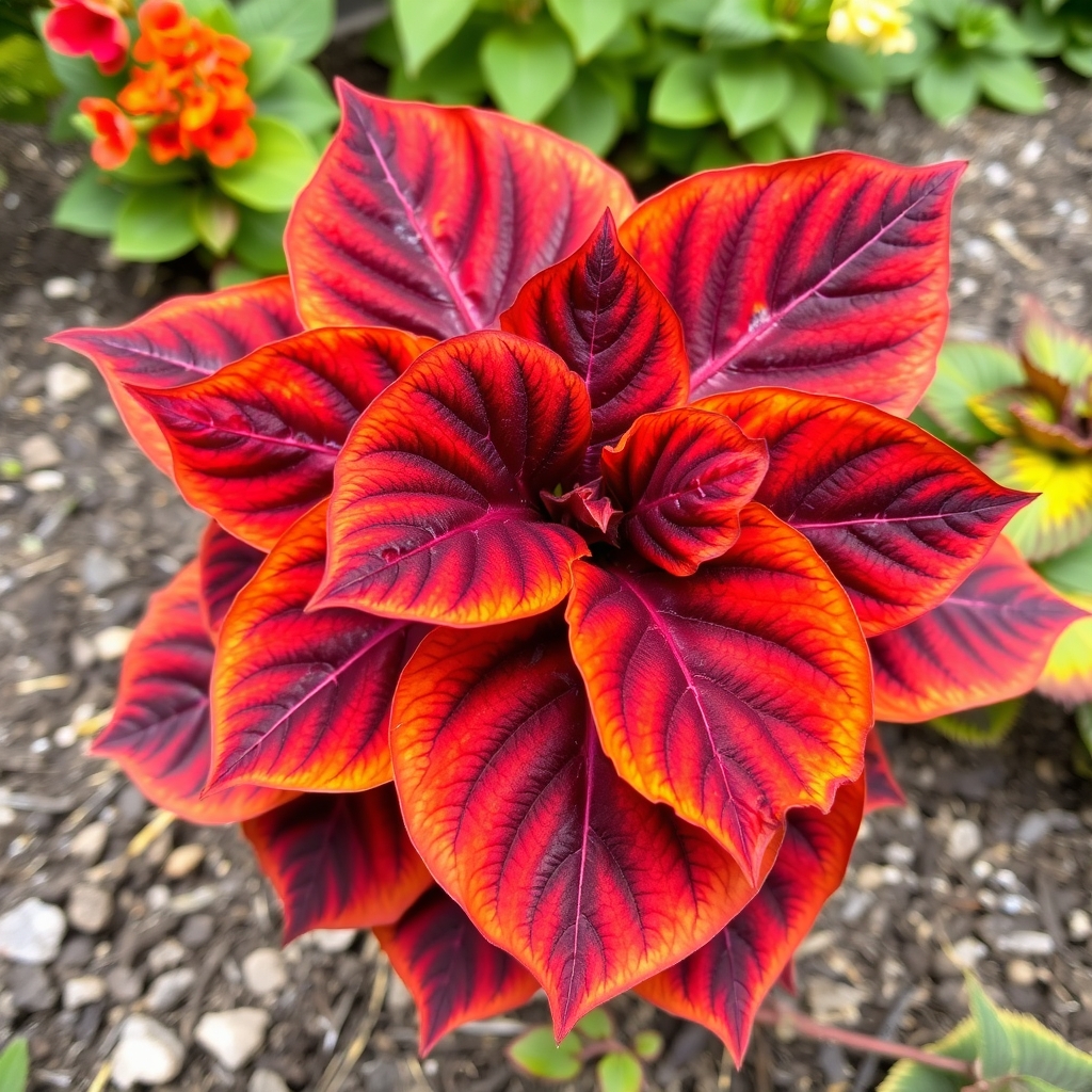 Begonia BD Rex - Inca Flame