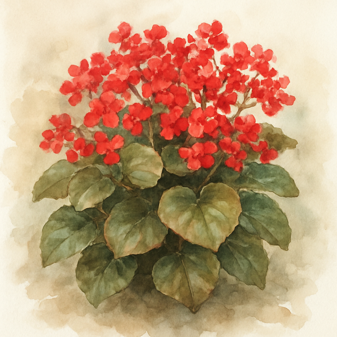 Begonia Harmony's Red Robin