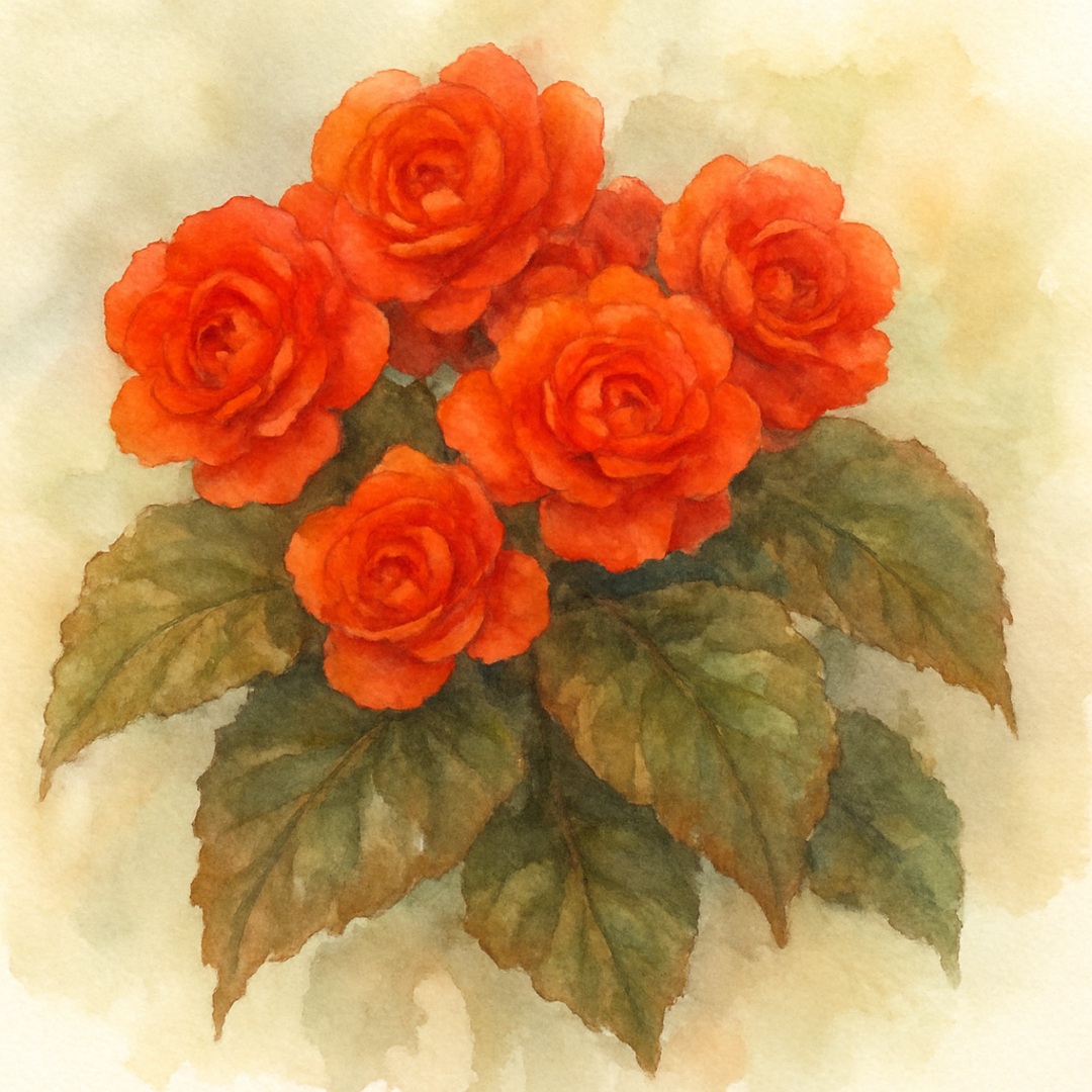Begonia 'Nonstop Flame'
