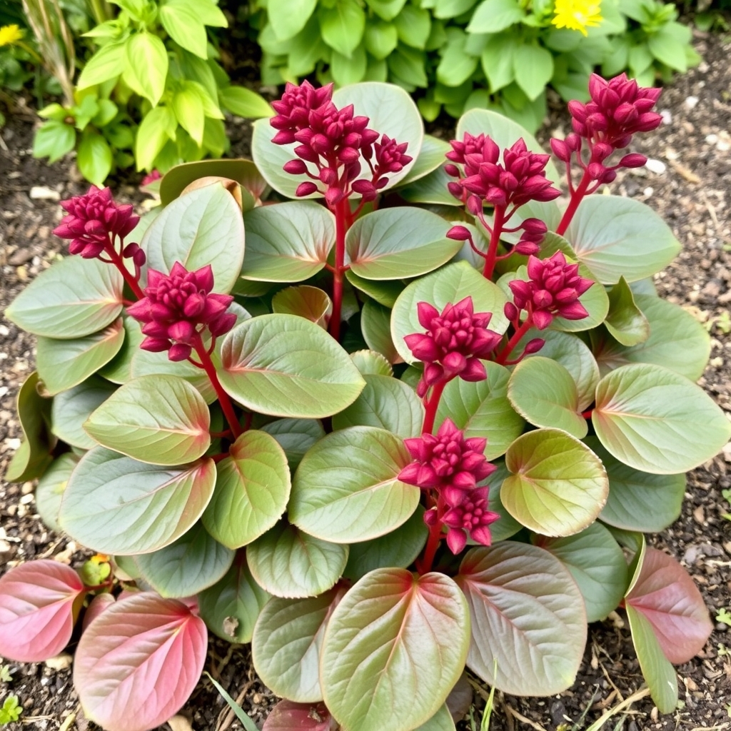 Elephant's Ears | Bergenia 'Rotblum'