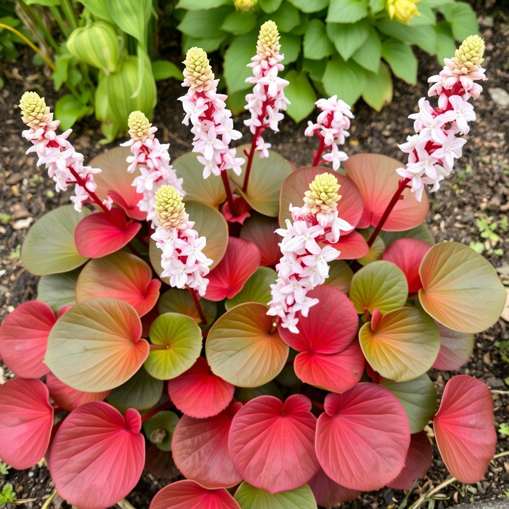 Bergenia Fire and Ice