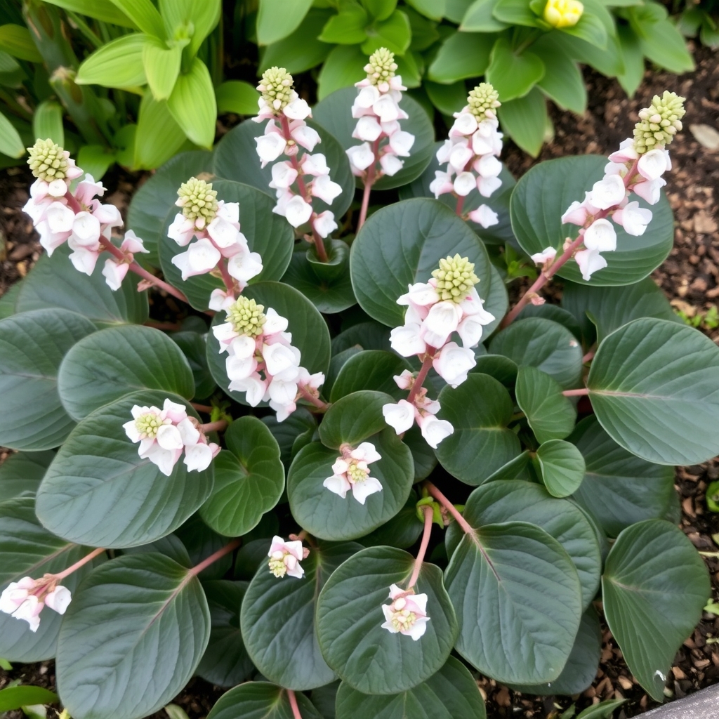 Bergenia Silberlicht