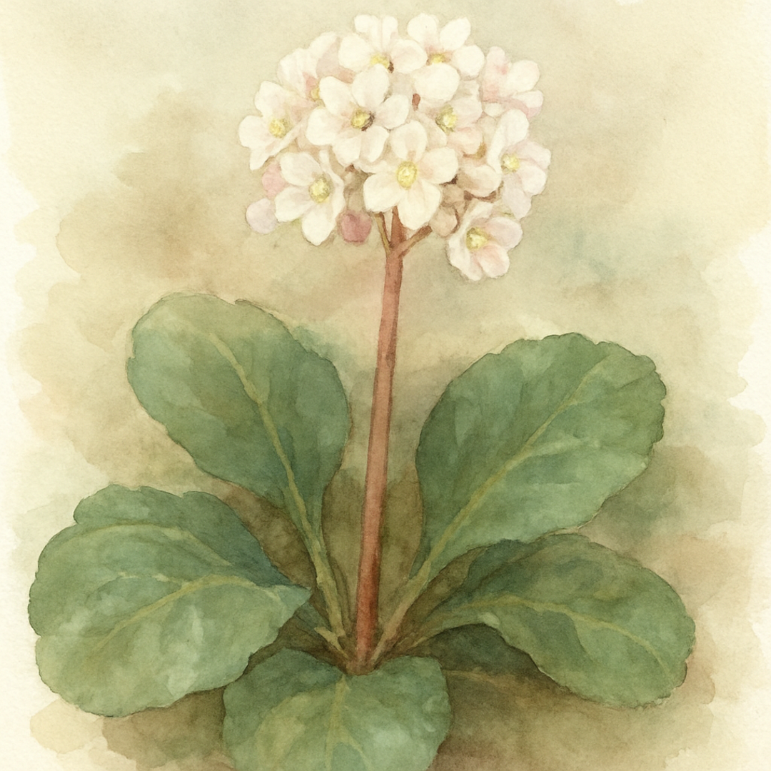Bergenia Silberlicht