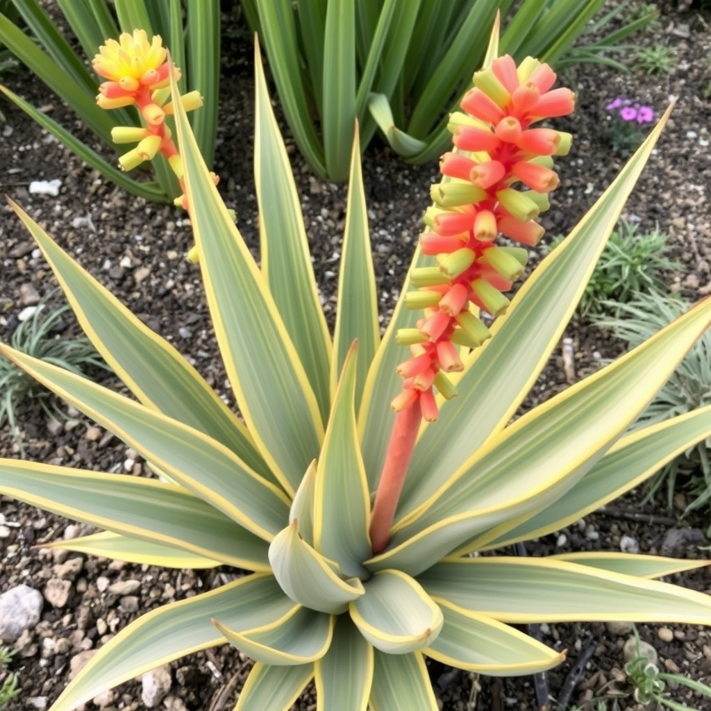 Beschorneria yuccoides ‘Desert Glow’