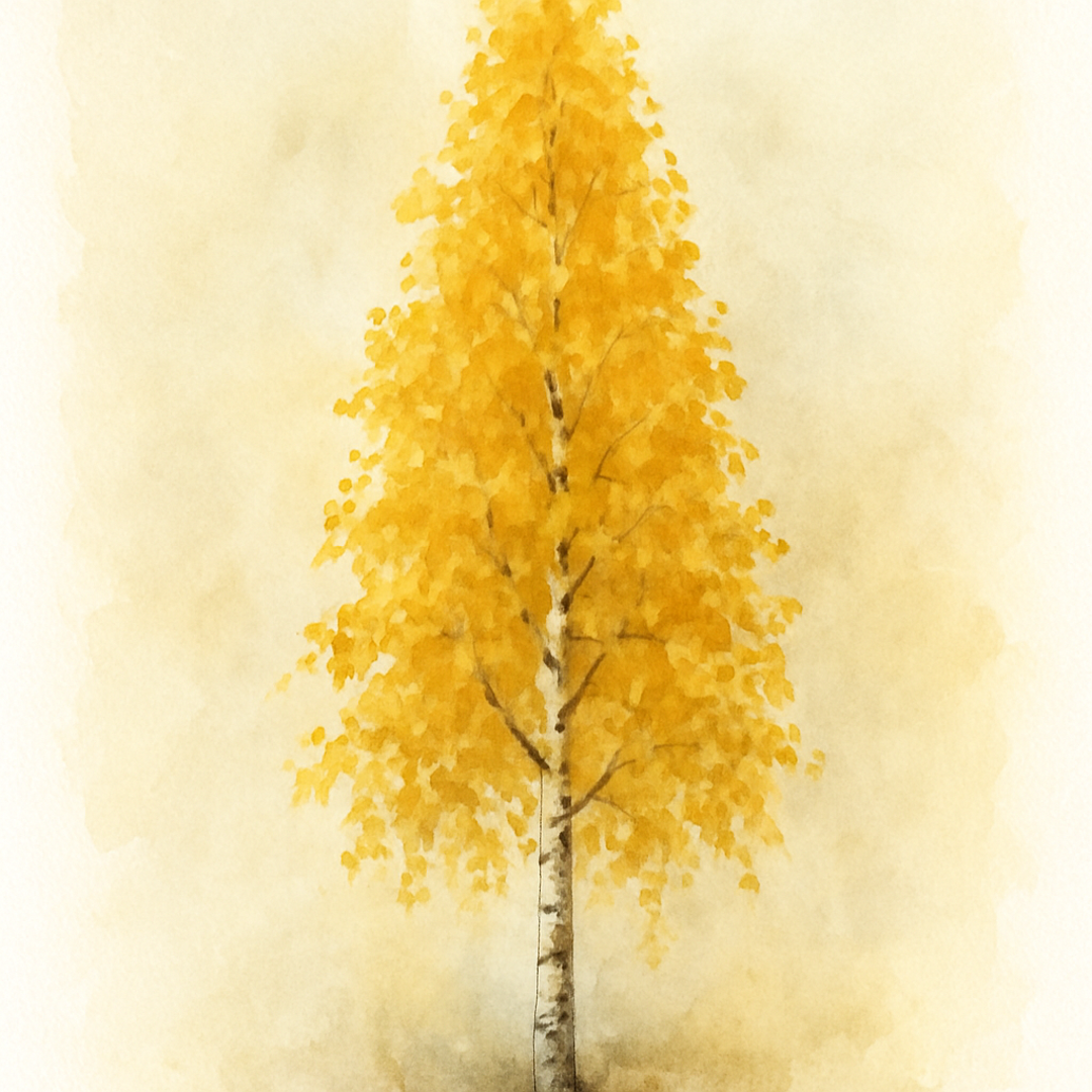 Betula pendula ‘Golden Obelisk’
