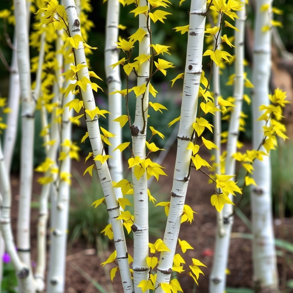 Betula pendula 'Golden Obelisk' Tree