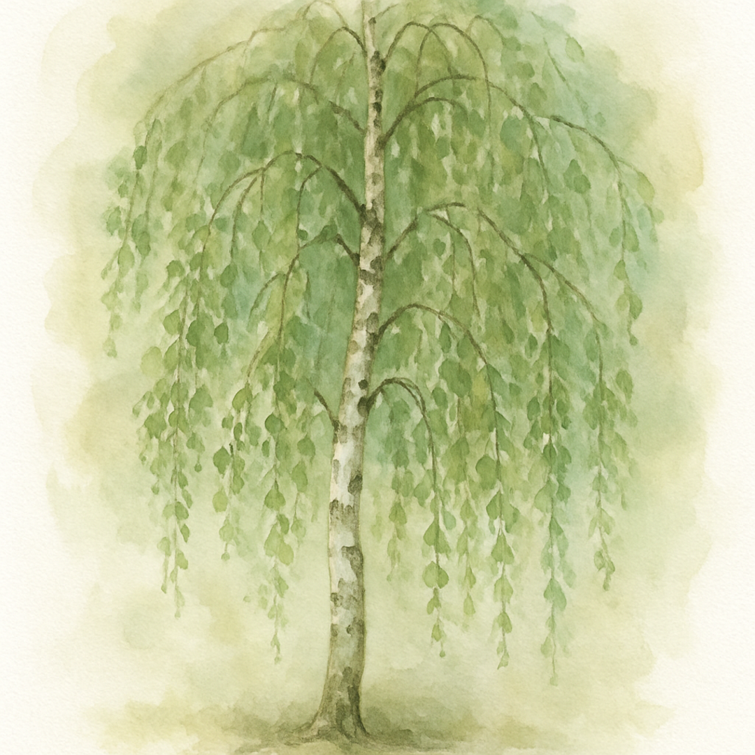 Betula pendula 'Youngii Youngs Weeping Birch'