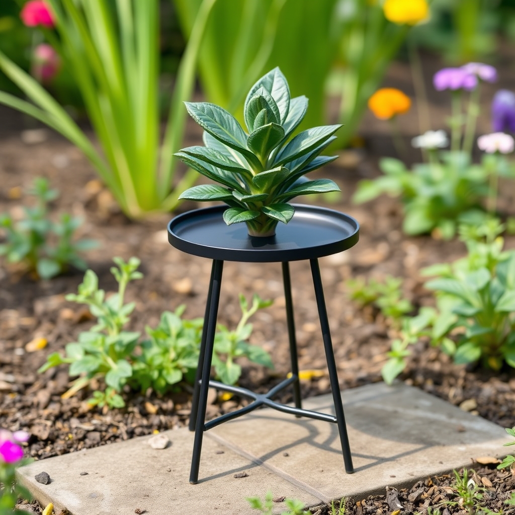 Black Plant Stand