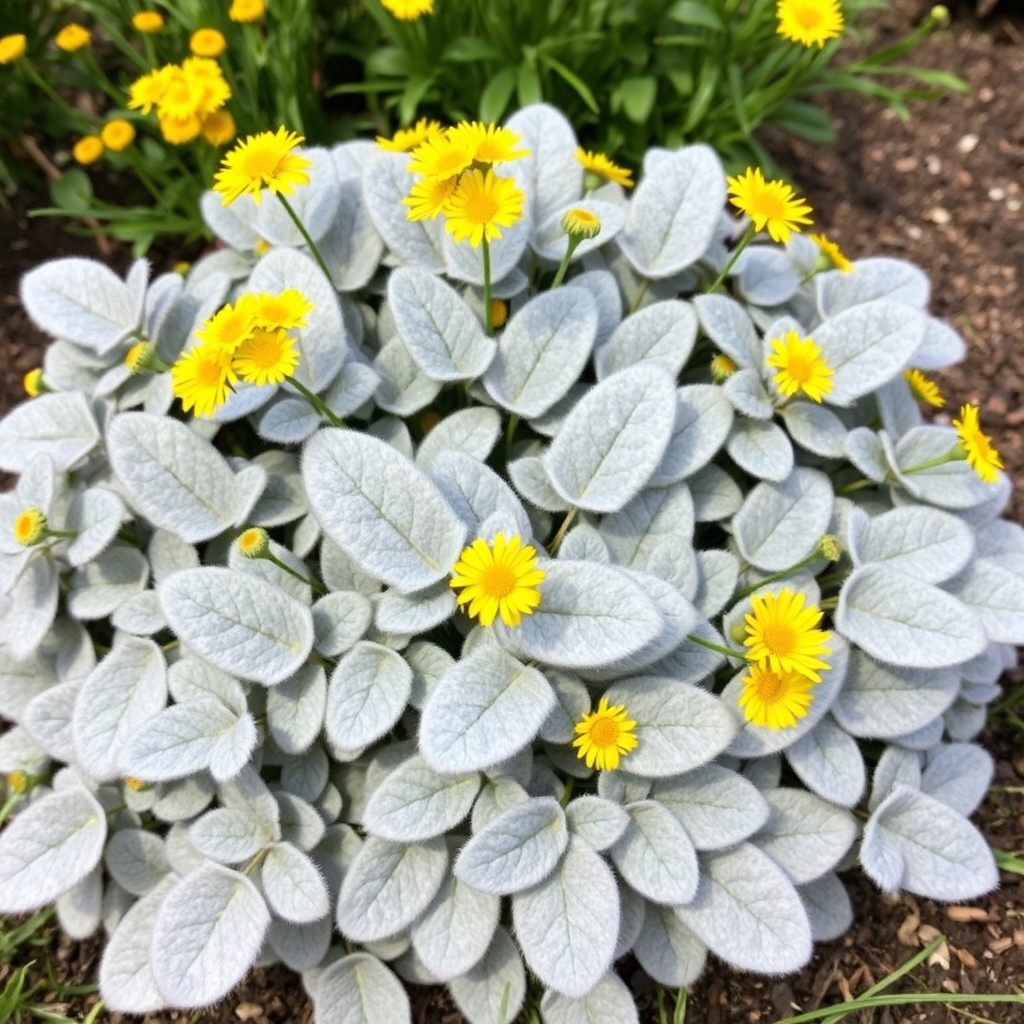 Brachyglottis ‘Sunshine’