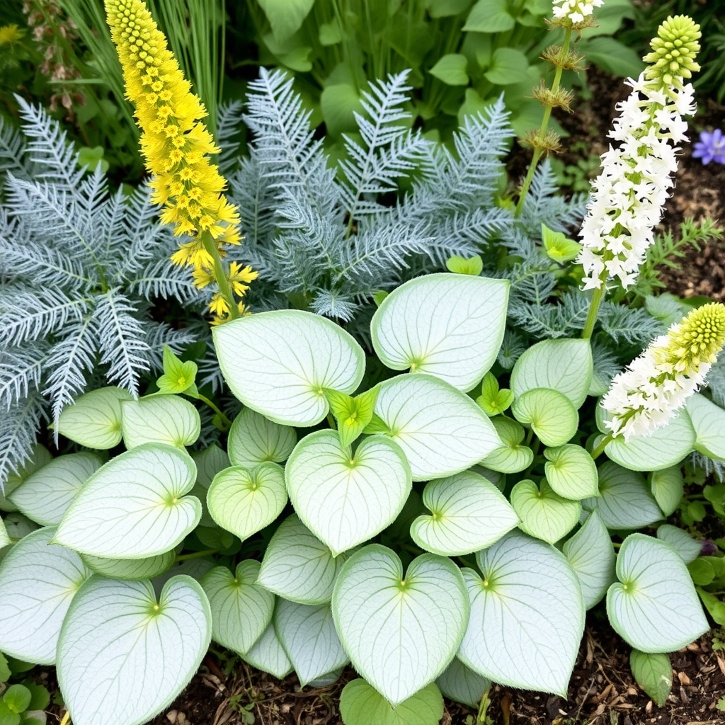 Achillea, Actaea & Brunnera Mix