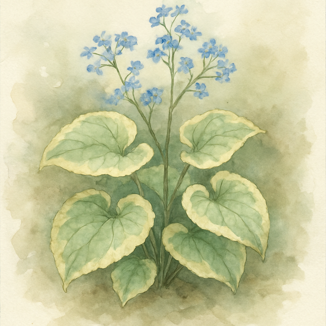 Brunnera macrophylla Hadspen Cream
