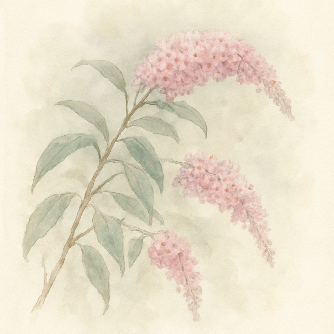 Buddleja (Buddliea) davidii 'Pink Cascade'