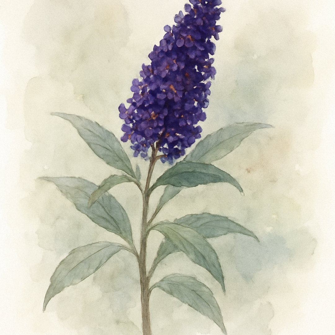 Buddleja Davidii Black Knight Potted Shrubs