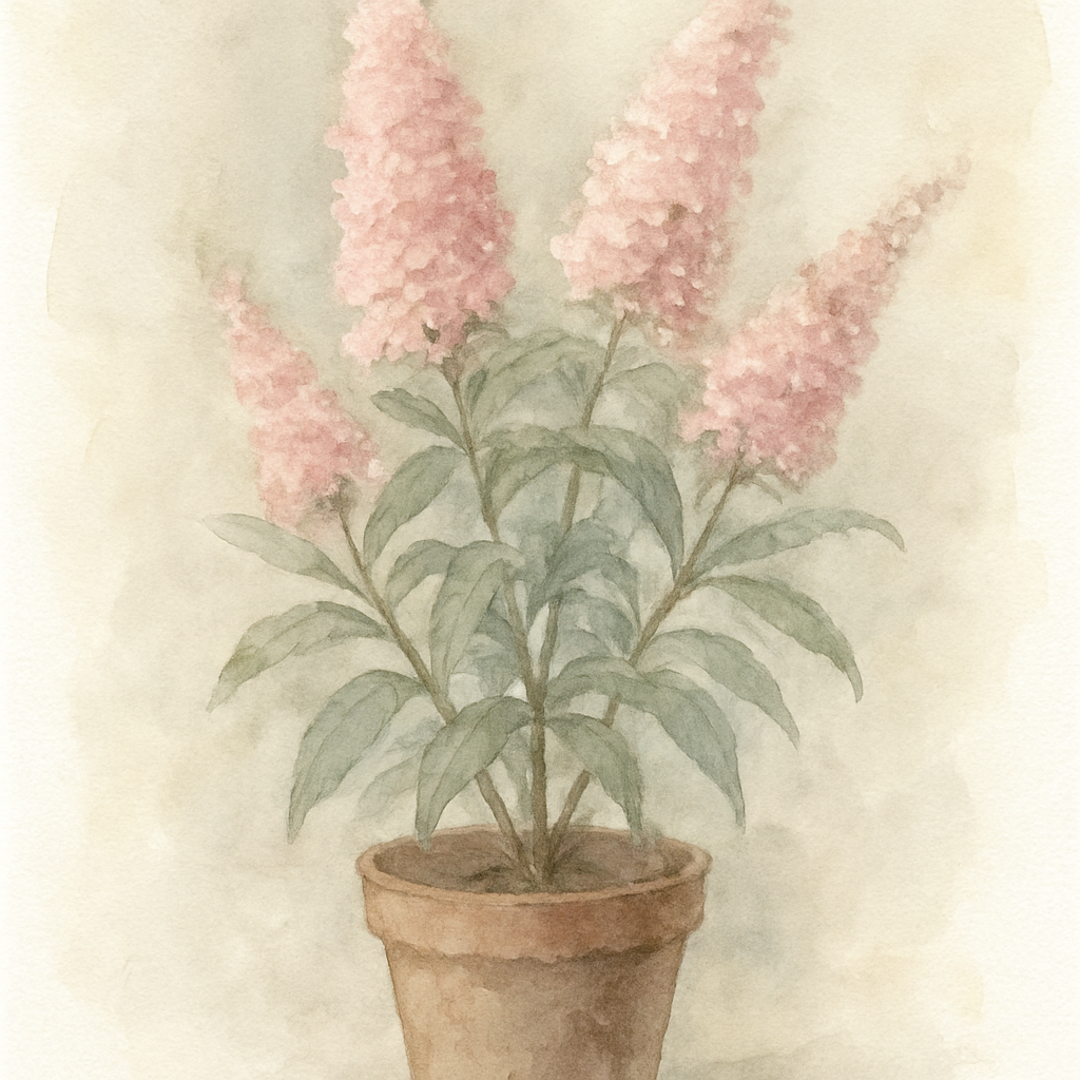 Buddleja Davidii Pink Delight Potted Shrubs