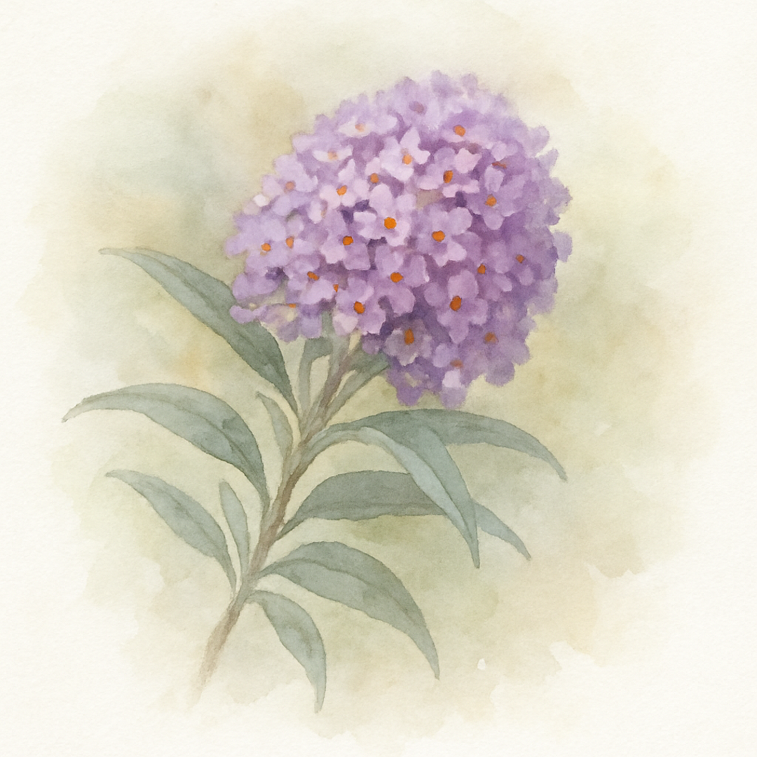 Buddleja HUMDINGER 'Lavender Cupcake' Dwarf Buddleia
