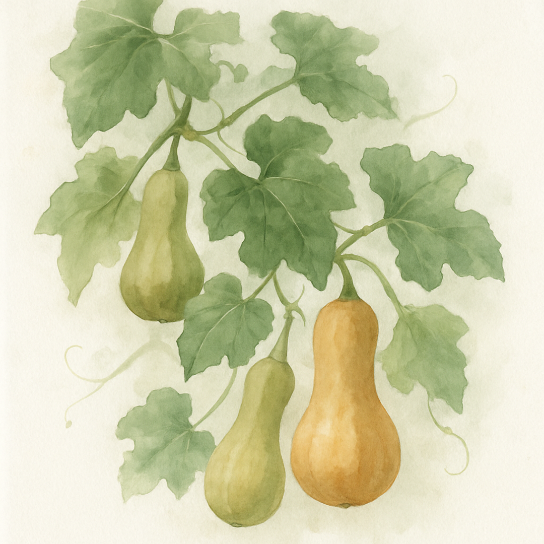 Cucurbita moschata 'Waltham Butternut'