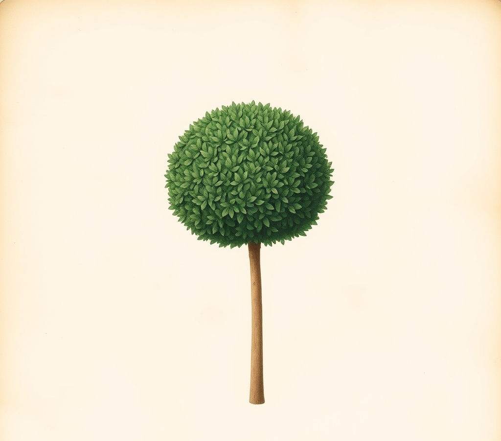 Buxus Sempervirens Duo Ball Stack 70