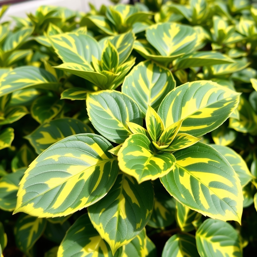 Buxus sempervirens 'Latifolia Maculata' AGM