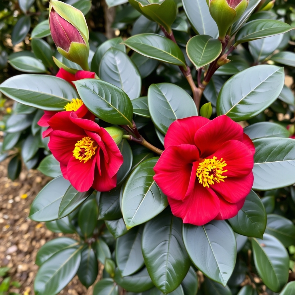 Camellia 'Blood of China'