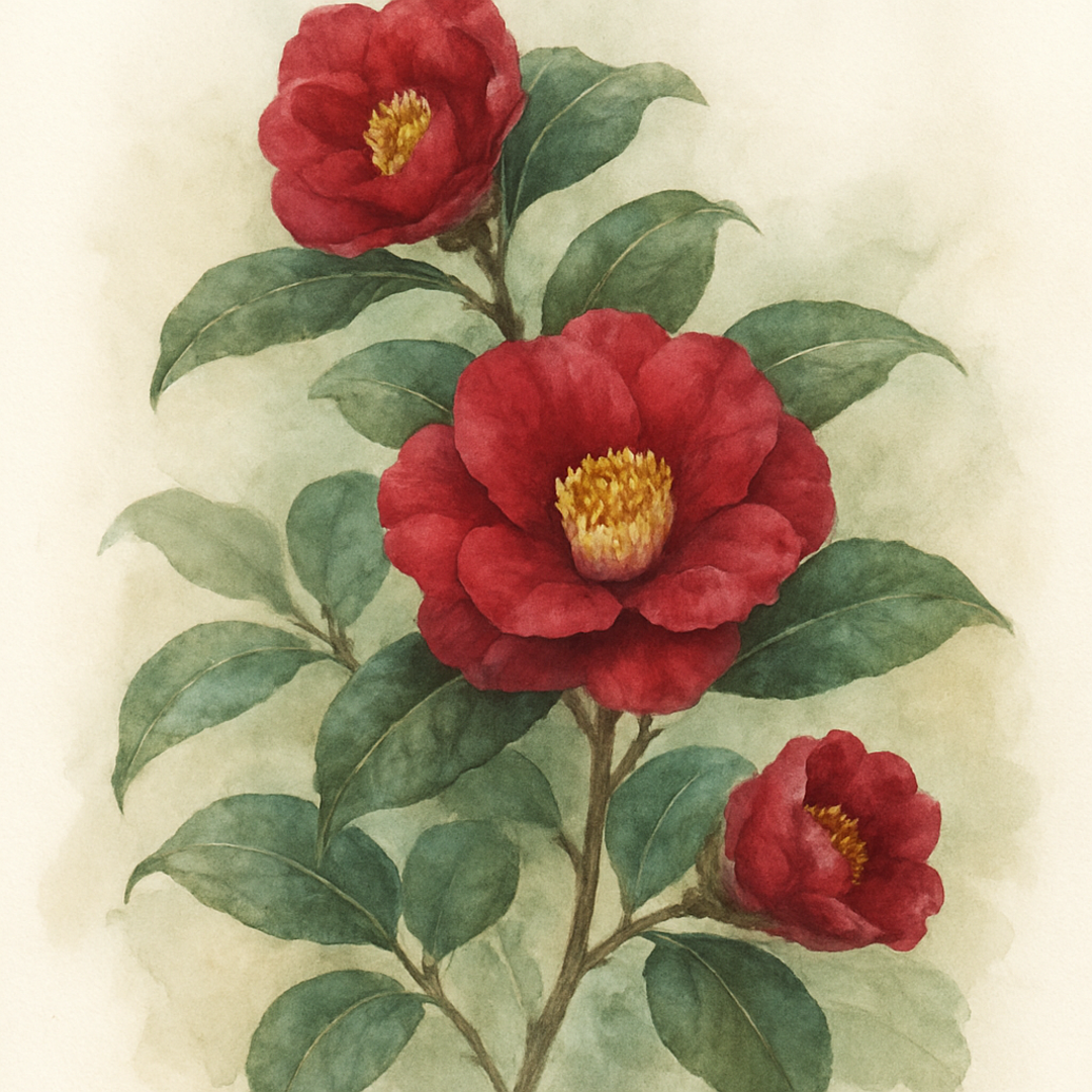 Camellia 'Blood of China'