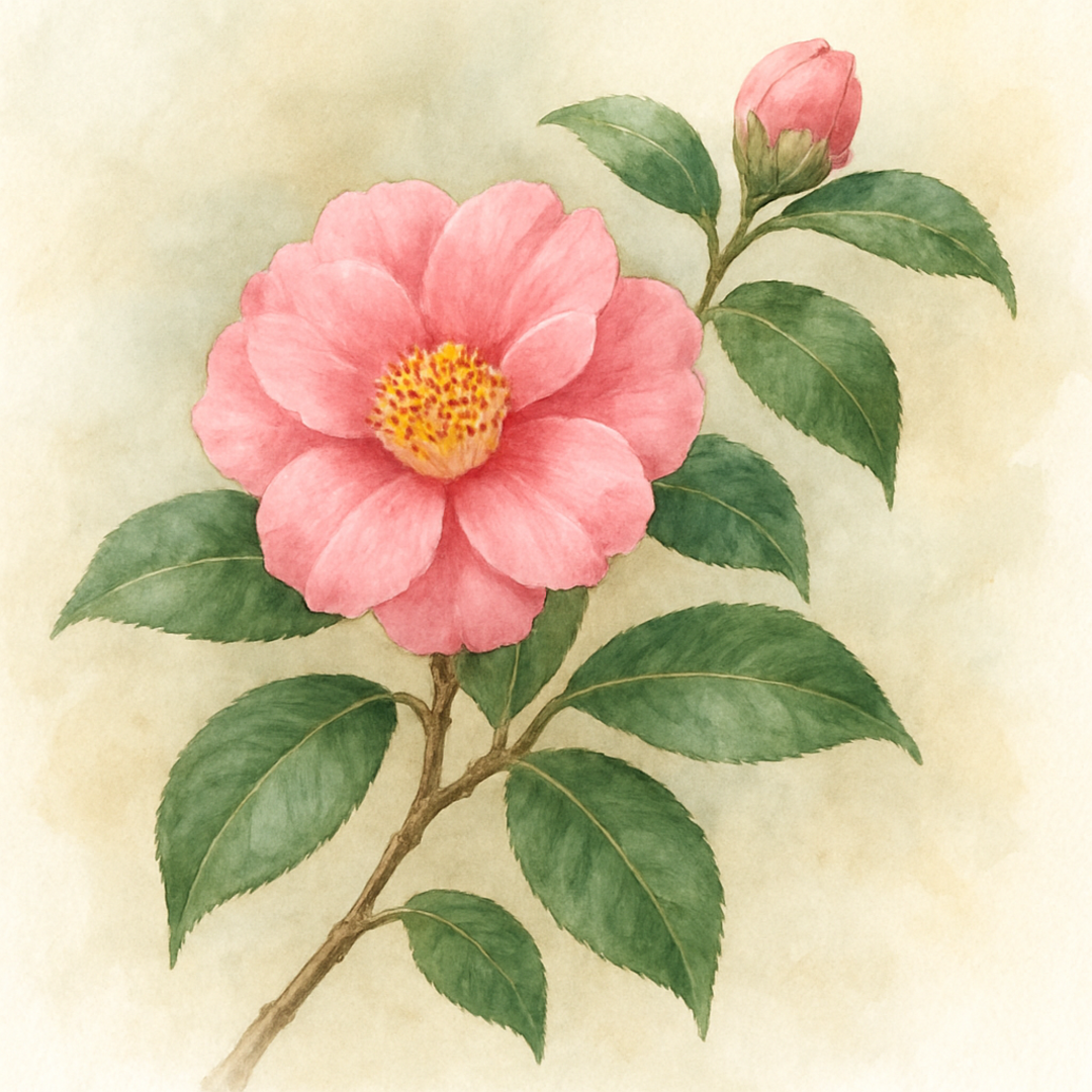 Camellia 'Congratulations'