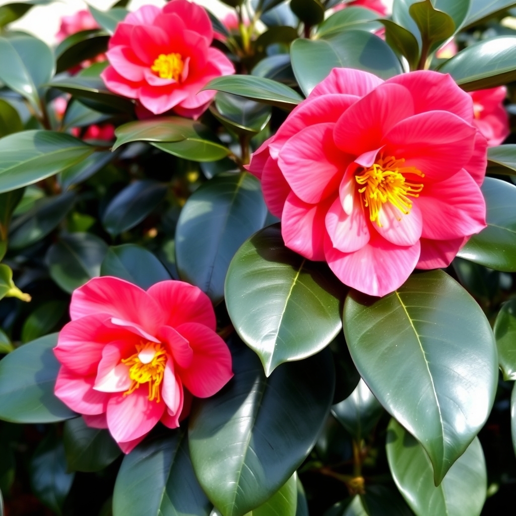 Camellia Dr King Potted Camellias 12/20in 30/