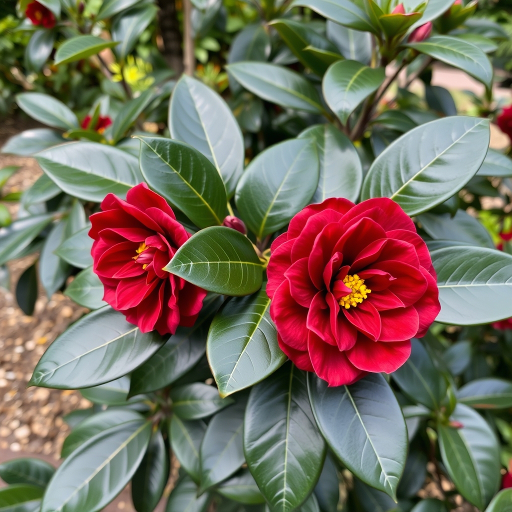 Camellia Japonica Black Lace