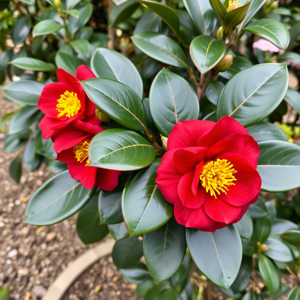 Camellia Japonica Blood Of China