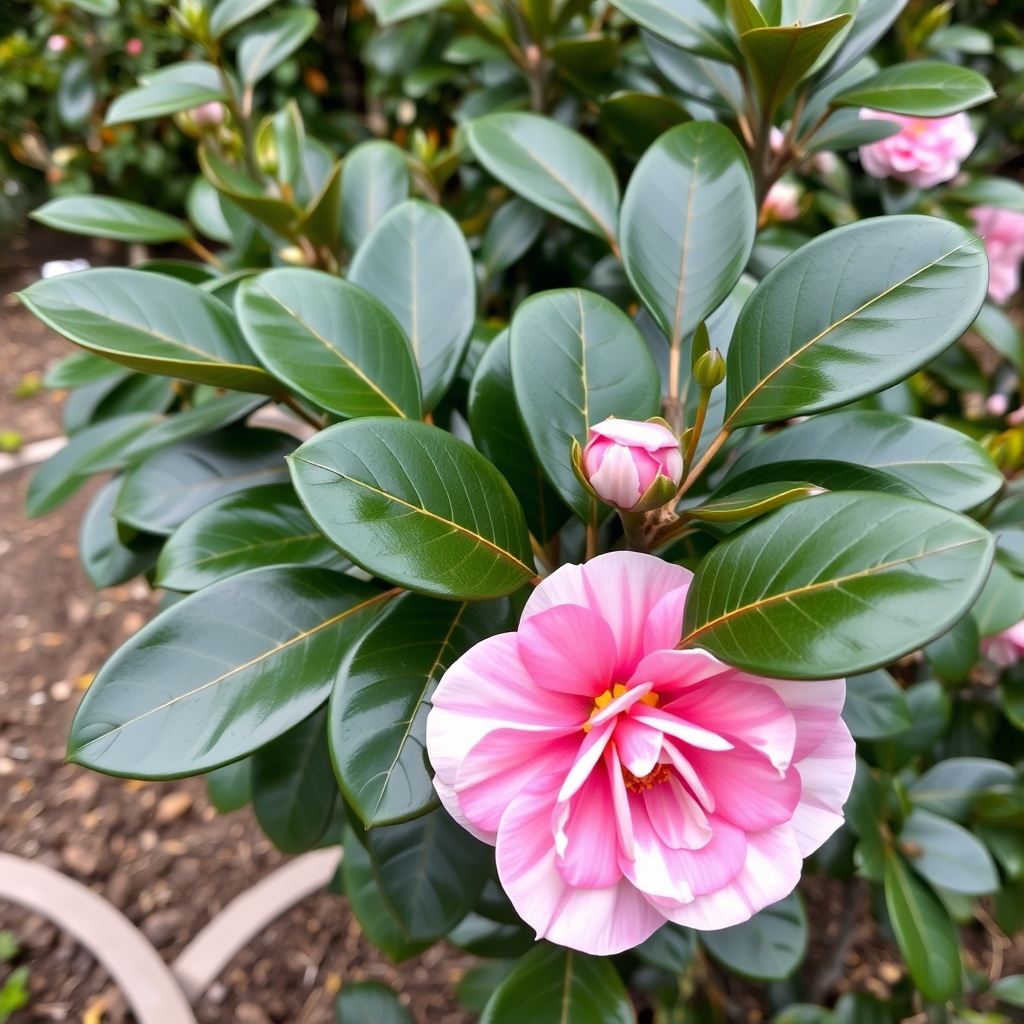 Camellia japonica 'Bonomiana' Shrub