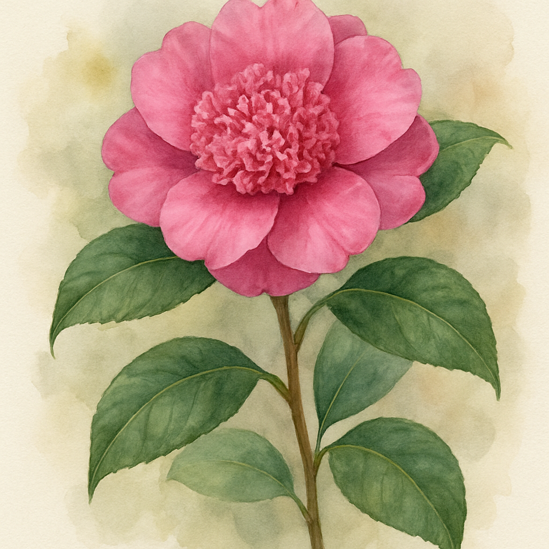 Camellia japonica 'Elegans'