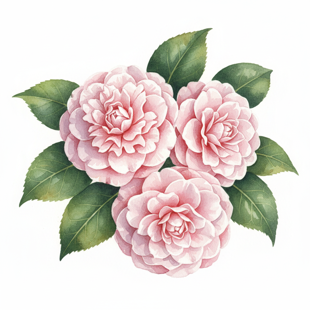 Camellia japonica 'Nuccio's Cameo'