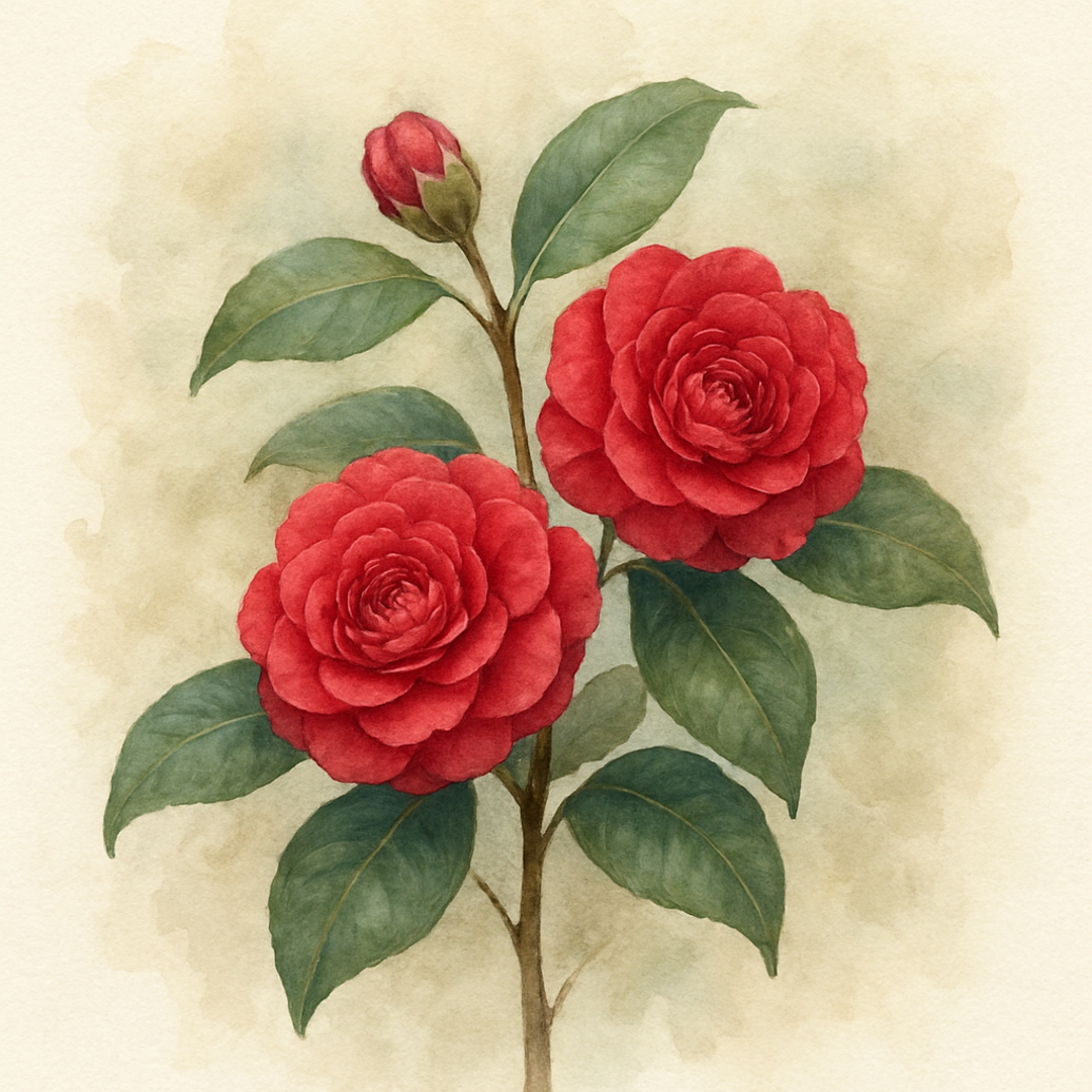 Camellia 'Lady Campbell'