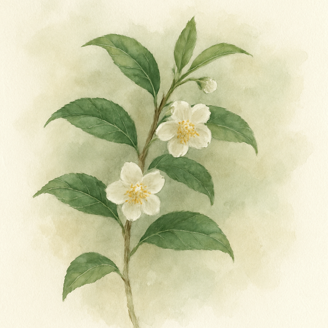 Camellia sinensis var sinensis Tea plant