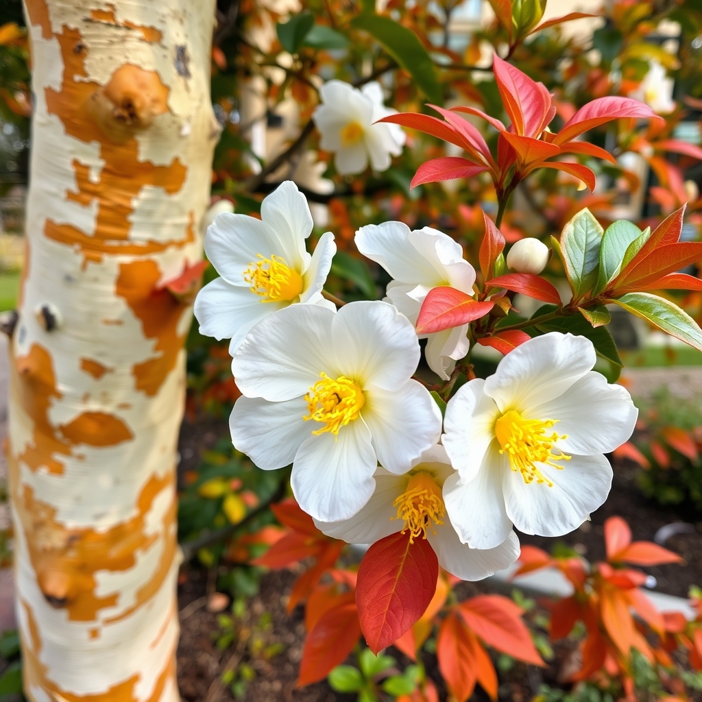 Stewartia pseudocamellia Deciduous Camellia