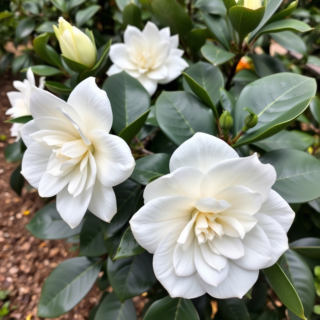 Camellia 'Swan Lake' Shrub