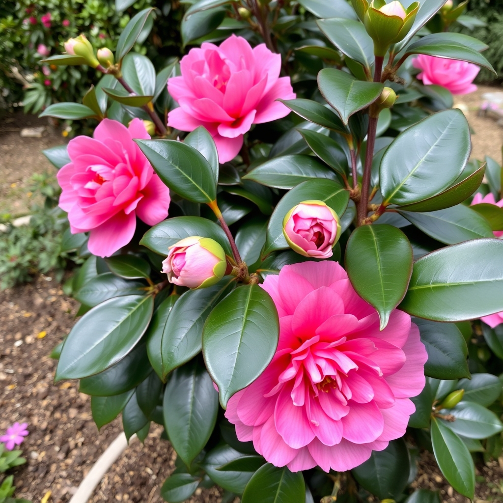 Camellia × williamsii Anticipation