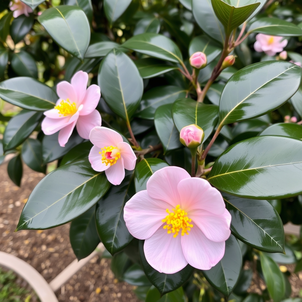Camellia × williamsii J C Williams