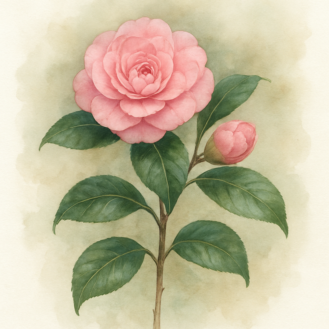 Camellia x williamsii 'E G Waterhouse'